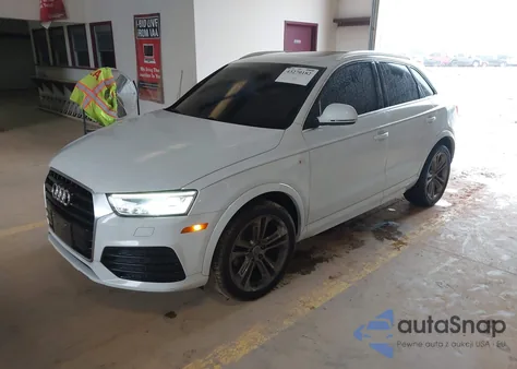 2016 Audi Q3 2.0T Premium Plus z USA, uszkodzony, nr VIN WA1GFCFS3GR024347